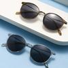New Fashionable Popular Men's and Women's Sunglasses Art Retro Sunshade Sunglasses Round Frame Glasses