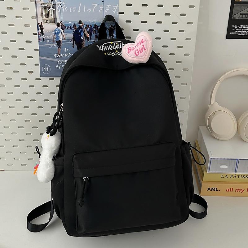 Children's Schoolbags Elementary School Girls Junior High School Students High Looking Girls Letters School Backpack