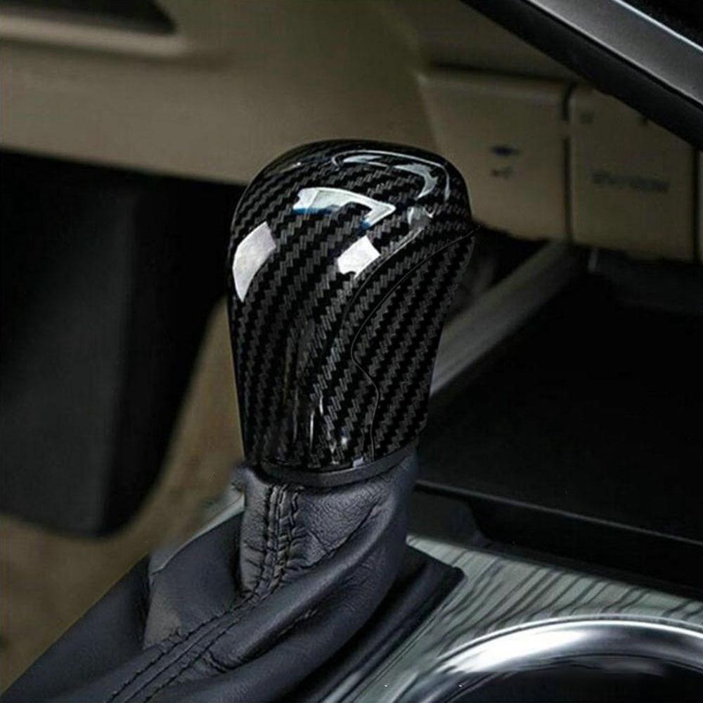 

Car Gear Shift Knob Head Cover Decoration Sticker for Toyota Corolla Cross carbon fiber color