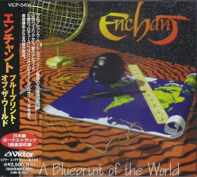 CD ENCHANT  A Blueprint Of The World VICP5404 VICTOR 1995 Japan Rock Used