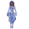 Vampire Ghost Bride Adult Skull Princess Dress Halloween Masquerade Costume