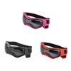 Hundebrille UV-Schutz Welpenbrille Staubdicht mit verstellbaren Riemen für Motorradfahren Radfahren Wandern Schwimmen