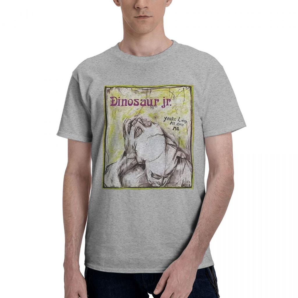 Dinosaur Jr Youre Living All Over Me 100 Cotton Casual Breathable Confortable Shirt Short Sleeve TShirt Man Clothes