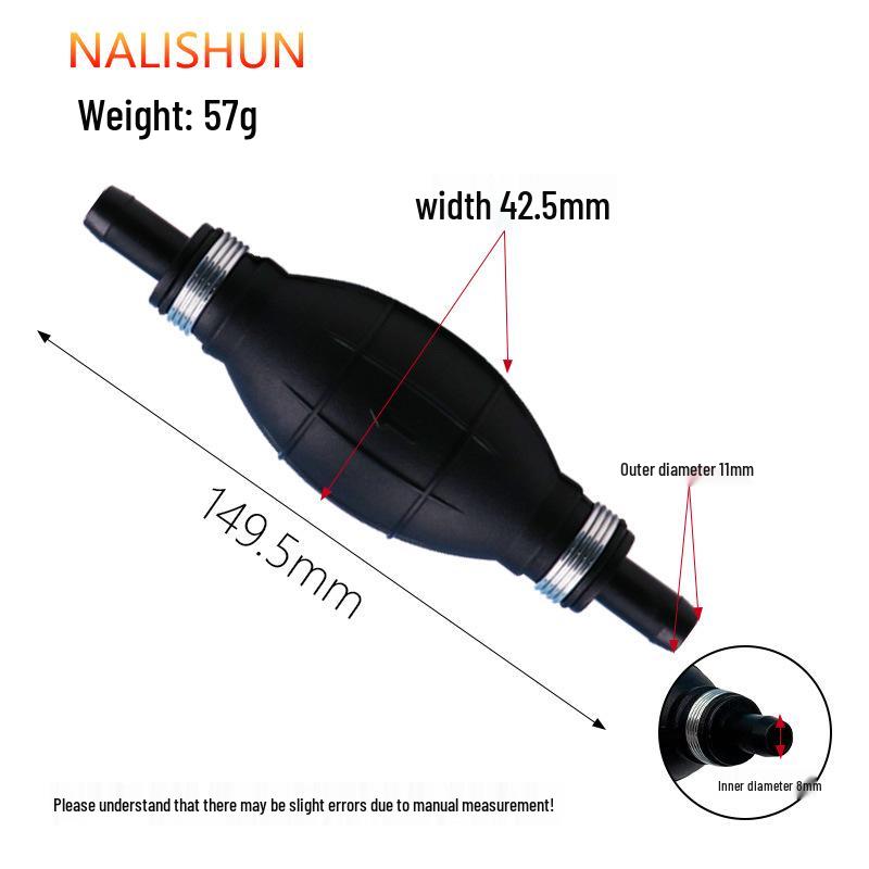 

Ручной насос из алюминиевого сплава для автомобилей и лодок - Односторонняя подача масла (6/8/10 / 12мм)