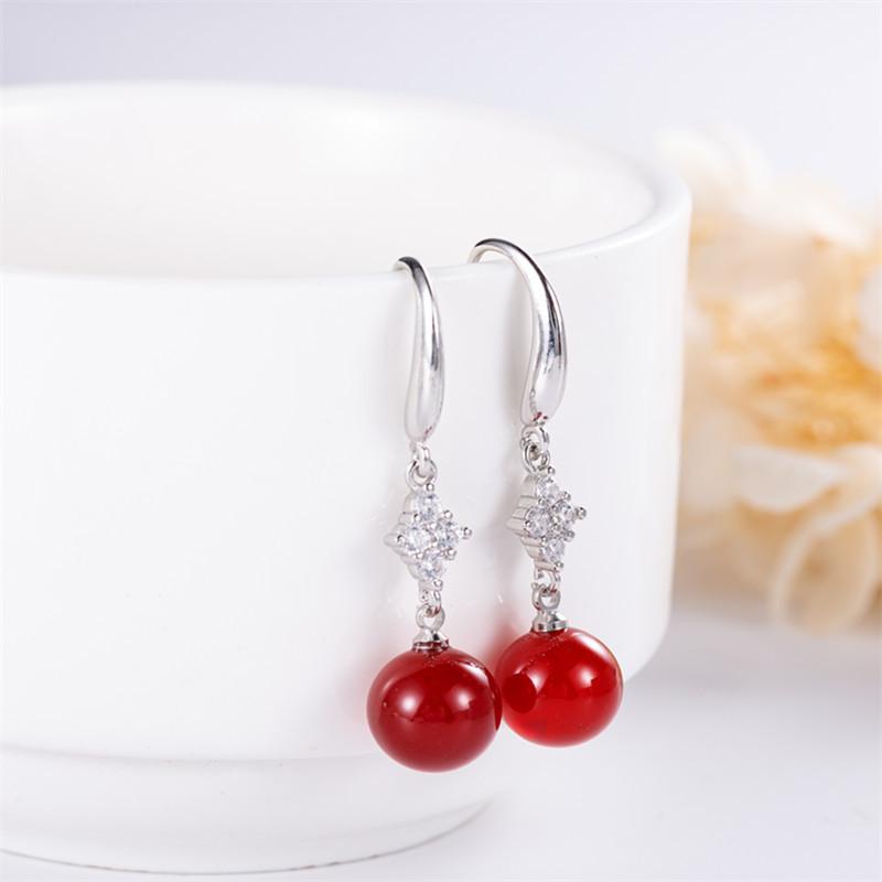 

Женские серьги Lindon из медного сплава с цирконием, серьги-капли для женщин, подарки для свадебной вечеринки