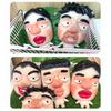 1/2/4Pcs Naked Ugly Man Squeeze Toy Stress Relief Slow Rising Ugly Face Sensory Toy Soft Stretchy Stress Ball Fidget Toy Party Favors