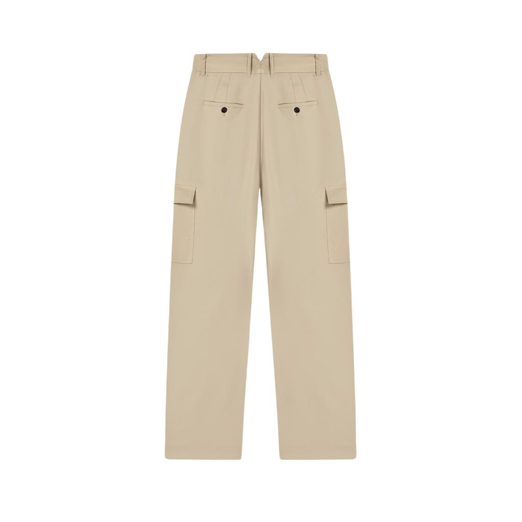 New FILA Casual Pants Women's Stone Sand Khaki F11W425805FLK