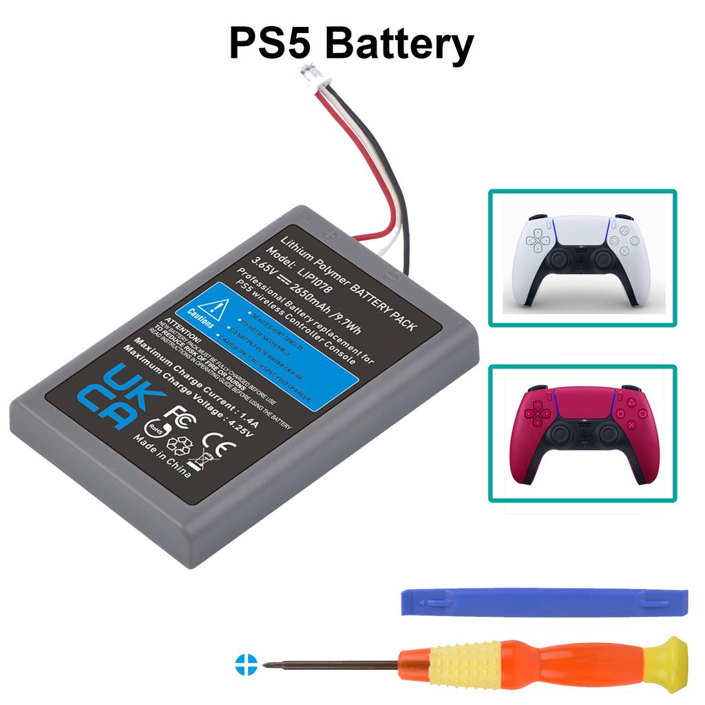 Batteria PS5 per Sony PlayStation 5 Dualsense CFI-ZCT1W CFI-ZCT1J Controller Wireless, N. Parte: LIP1708