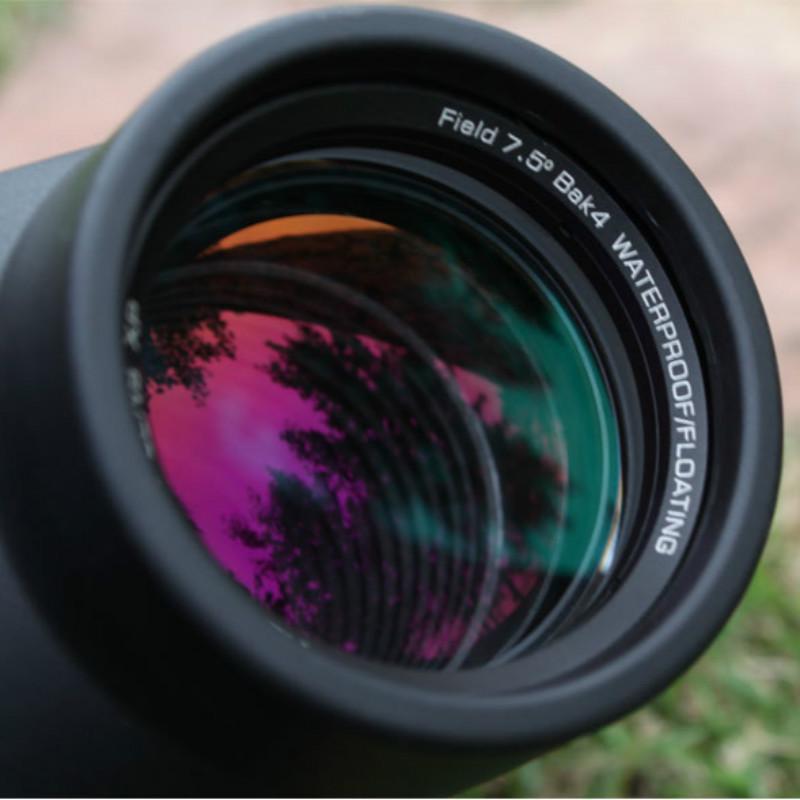 Navy Binoculars Boshile 7x50 Telescope Waterproof Nitrogen Big Compass Rangefinder Powerful Military Reticle Illuminant 4 Colors