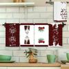 1pc/2pc/4pc/pack Christmas Scrub Sponge Creative Kitchen Dish Cloth Festive Cleaning Decor for Home & Table Kitchen Dish Towel Xmas Cleaning Supplies