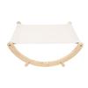 Wooden Cat Hammock Foldable Antislip Easy To Assemble Elevated Pet Hammock Bed Furniture for Indoor