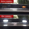 1/2pcs Car LED License Number Plate Light for Mercedes Benz E-Class W211 S211 C-Class S203 CLS-Class W219 SLK-Class R171 Canbus