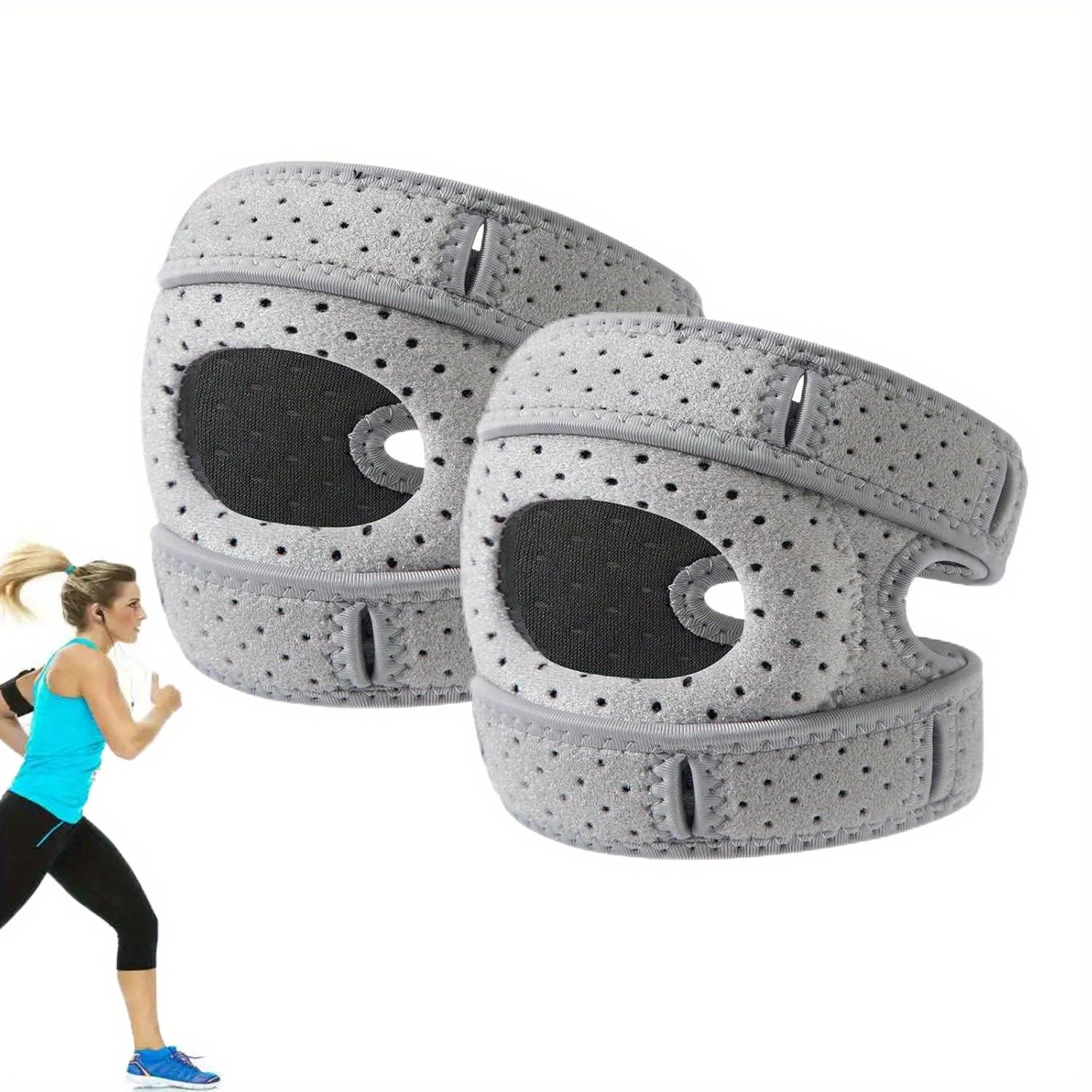 

2pcs Sports Kneepads Men s Patella Belt Spring and Summer Silicone Fitness Running Professional Protection Knee Joints Breathable and Light.