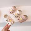 Princess Baby Shoes For Girls Soft Sole Summer Walkers With Magic Tape For Toddler Infants