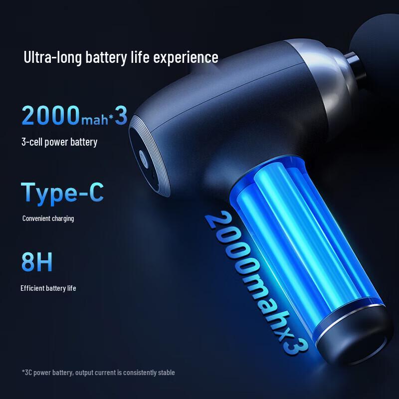 YunKangBao Professional Muscle Massage Gun CN plug (adapter included)