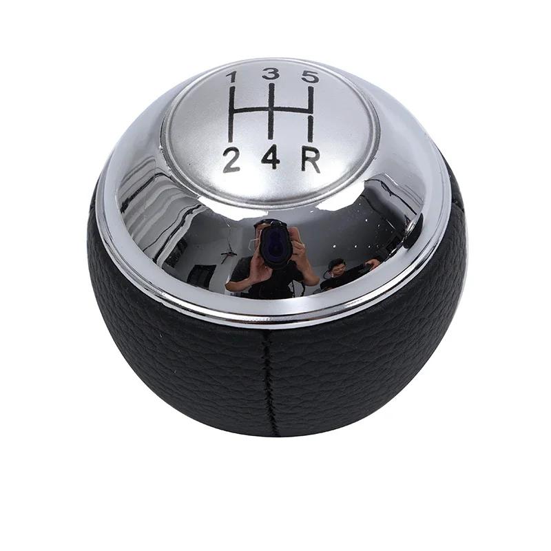 NEW 5/6 Speed Car Gear Shift Knob PU Leather Lever Shifter Pen Handle For BMW Mini R50 2000-2006 Cabrio R52 R53 Cooper 2002-2008