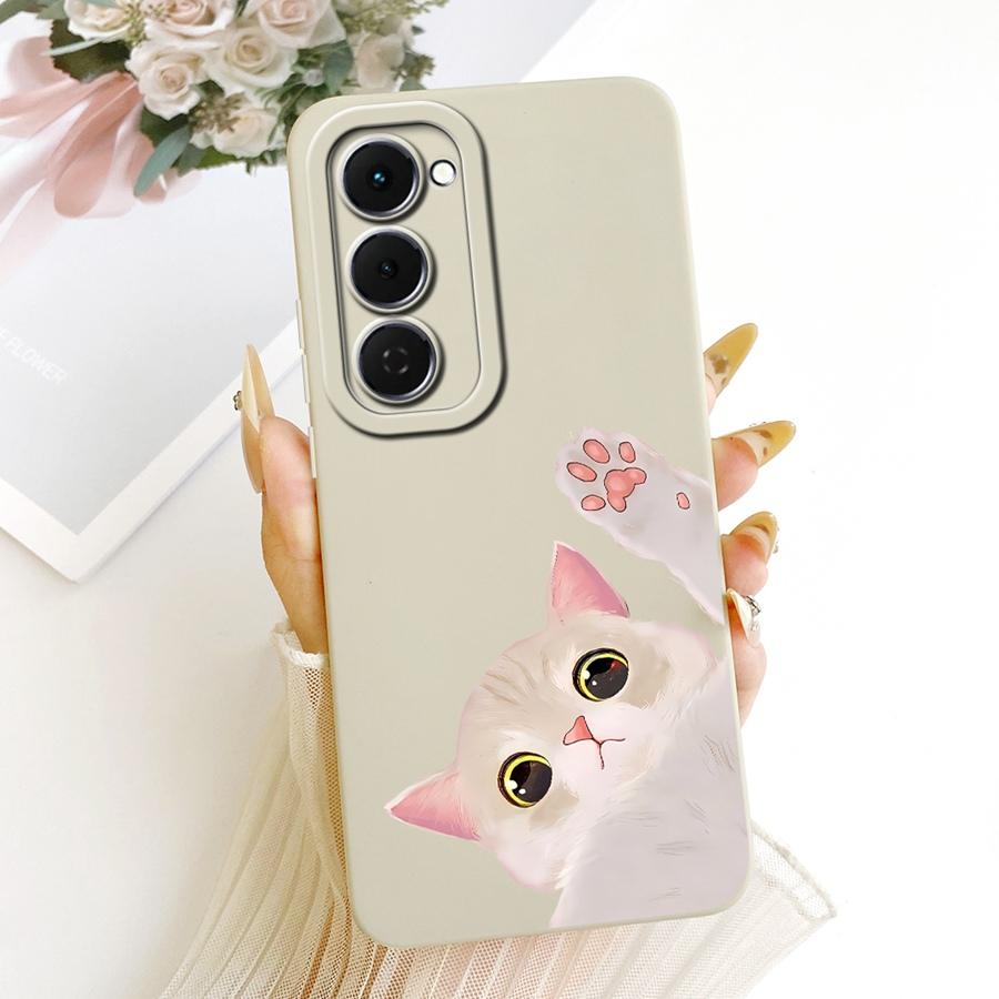 For Tecno Spark 40 Pro Plus Case Fashion Flower Soft Silicone Len Protective Cover For Tecno Spark 40Pro 40C Spark 40Pro+ Coque