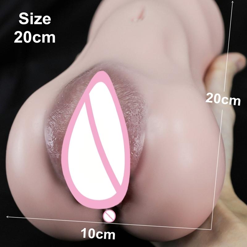 Realistische 3D-Taschenmuschi Silikon-Masturbatorbecher für Männer Künstliche Vagina Sexspielzeug für Männer Erwachsenenprodukt