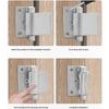 Aluminum Alloy Door Lock Security Privacy Resistance Home Door Lock Extra High Resistance Reinforcer Door Lock Reinforcer
