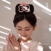 New Cute Bow Hair Clip Claw Clamp Elegant Kawaii Hair Claw Updo Barrettes Headwear Girls Women Hair Accessories