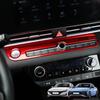 LHD/RHD For Hyundai Elantra CN7/CN7 N Car Tuning Carbon Fiber One Click Start Frame Cover Trim Accessories