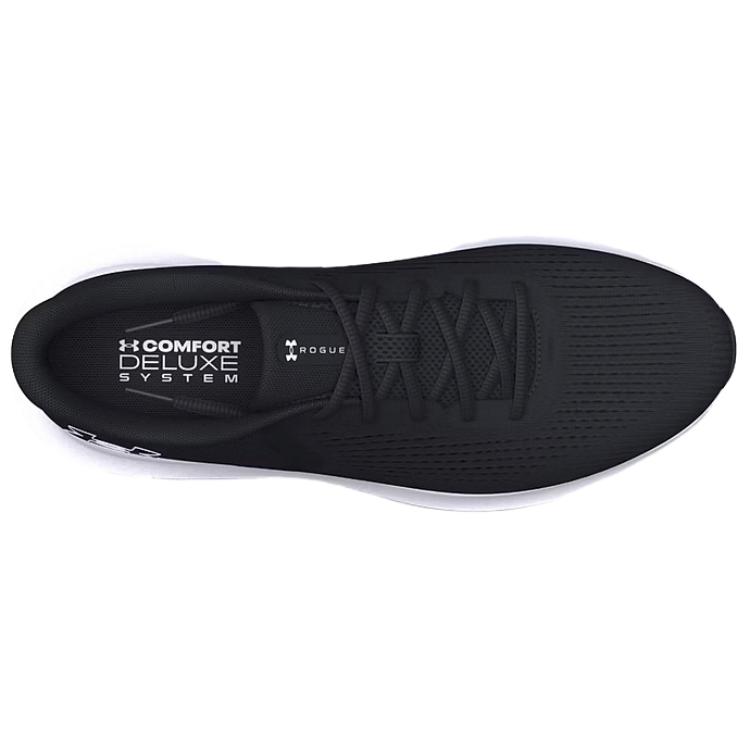 Under Armour Rogue 5 Black White Women Sneakers 3028262-001