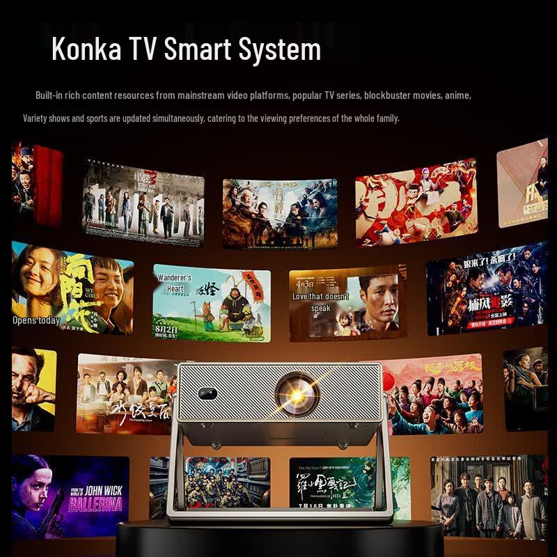 KONKA C4 Portable Smart HD Projector (CN Version)