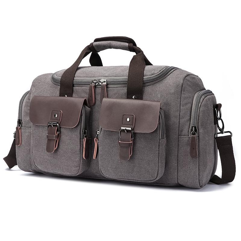 Waterproof Large Capacity Microfiber Canvas Crossbody Travel Bag