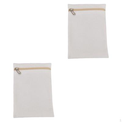 2x Sew In Side Pocket Invisible Security for Jacket Hoodie