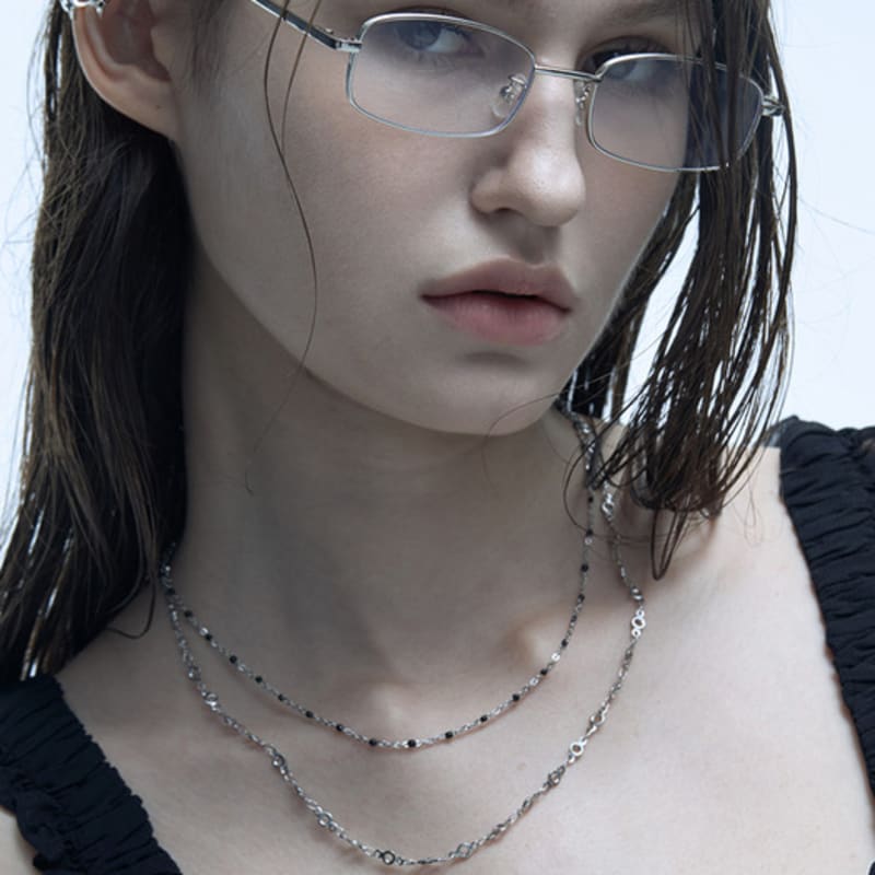 

XANADU TWO CHAIN NECKLACE RED