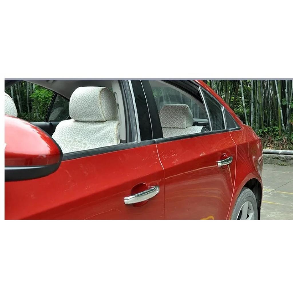 For Peugeot 5008 Chrome Handle Covers Trim Set of 4Pcs Car Accessories Stickers Car Styling 2009 2010 2011 2012 2013 2014 2015
