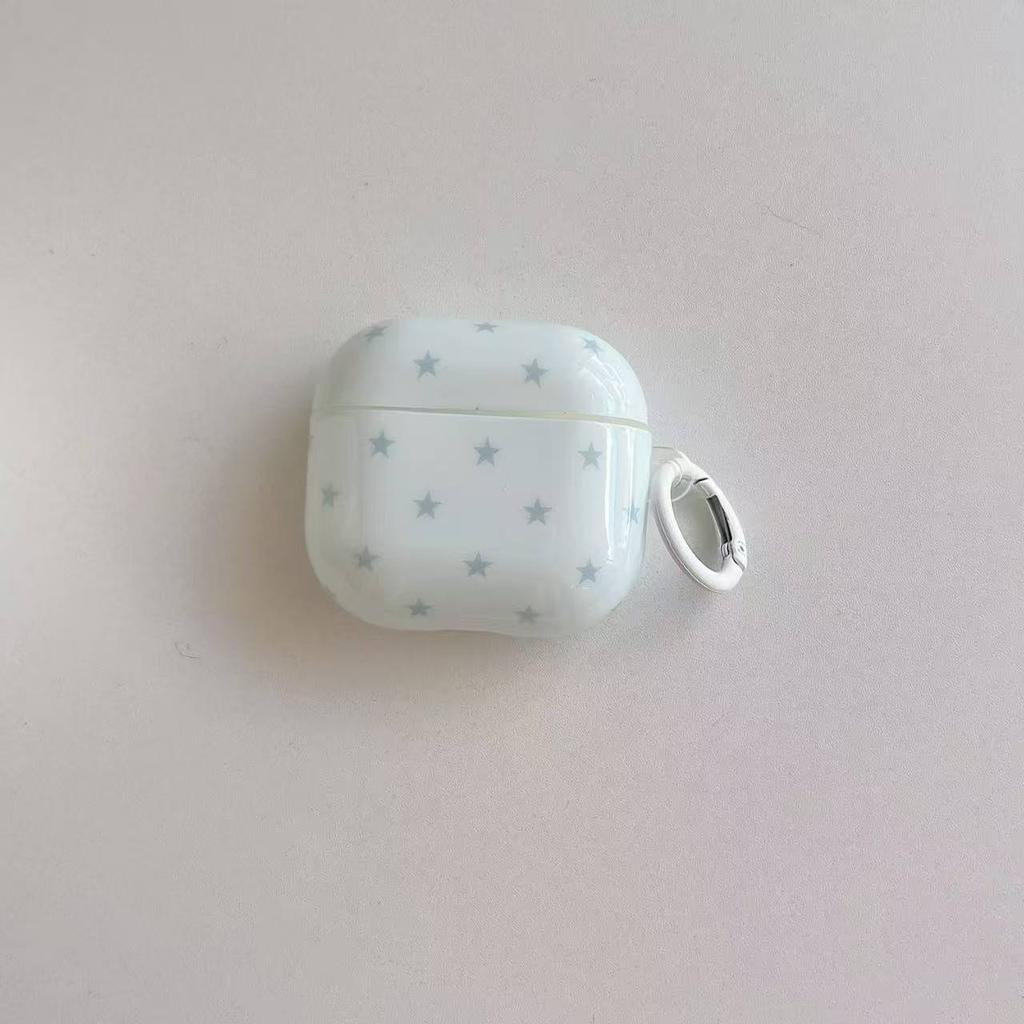 Minimalist Star Compatible AirPods 1 Apple Bluetooth Wireless Earphone Cover 1/1/1 Pro 1 Creative Cute Girl