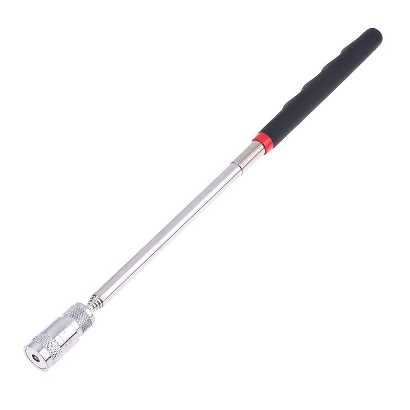 Telescopic Magnetic Pen Screw Nut Bolt Extendable Magnetic Pick Up Tool Portable Long Reach Led Light Adjustable Pickup Rod