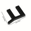 1pc RV Freezer Door Stop with -Mold Design & Air Circulation System - Heavy-Duty Black Door Wedge for RV, Caravan,Camper Fridge