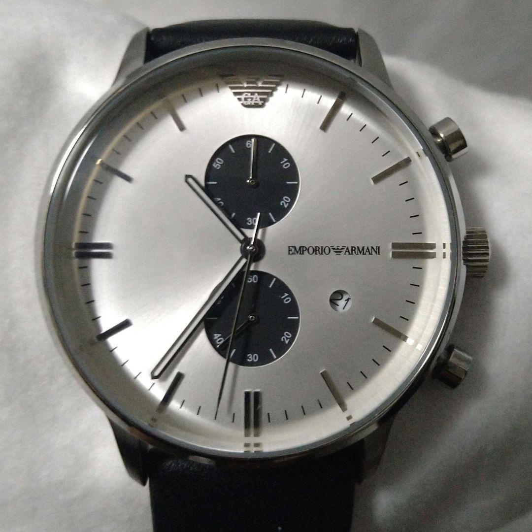 Used EMPORIO ARMANI Men s Watch Chronograph AR0385