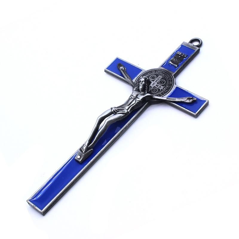Metalllegierung Kreuz Jesu Glaube Mode Dekoration Zubehör Tragbar Langlebig Zuhause Festliche Dekorative Eigenschaften Retro Geschenk