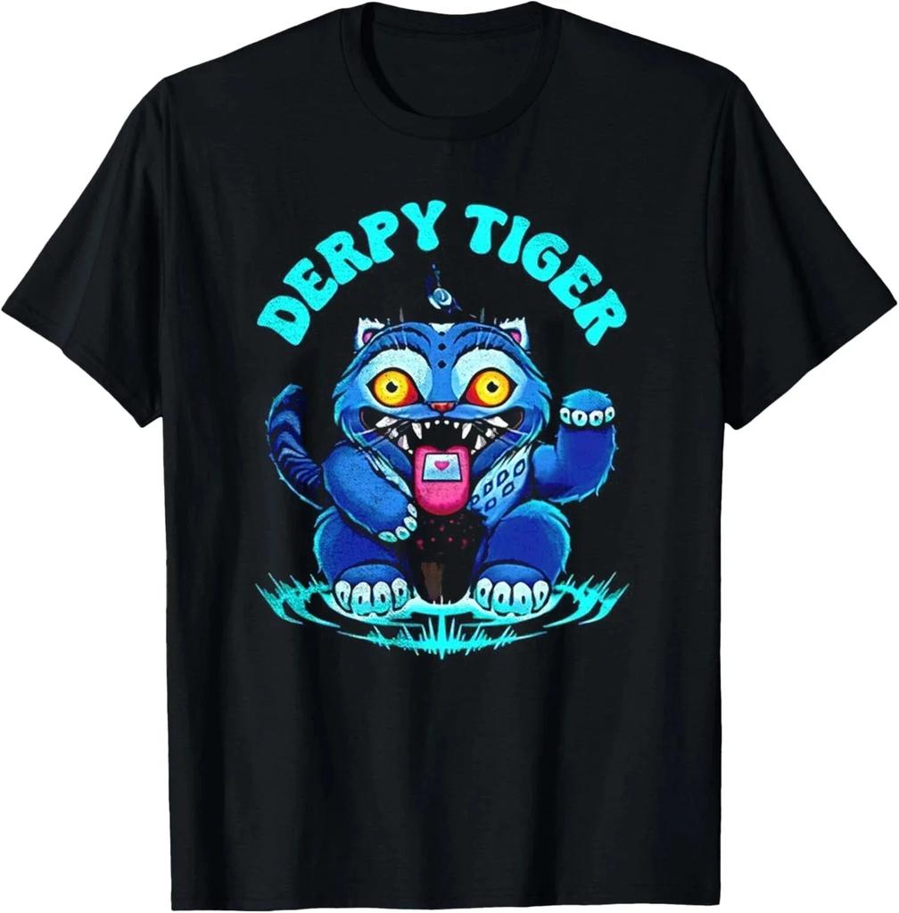 KPop Demon Hunters Tiger Summer T-shirt Harajuku O-neck Casual Shirt Gift
