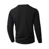 Men's Solid Color Long Sleeve T-Shirt Shirt Men's Casual Sports Top