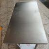 Heavy-Duty Two-Tier White Stainless Steel Kitchen Work Table with Extra Thick Rack for Cutting and Chopping