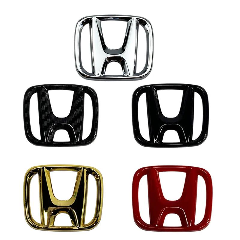 50x40mm ABS Car Steering Wheel Cover Emblems Stickers for Honda Envix Odyssey City Jazz Fit CRV Civic Accord Insight Jade Vezel