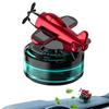 Solar Powered Car Aromatherapy Rotating Aircraft Design Car Scents Diffuser Aesthetic Solar Powered Car Aromatherapy Car