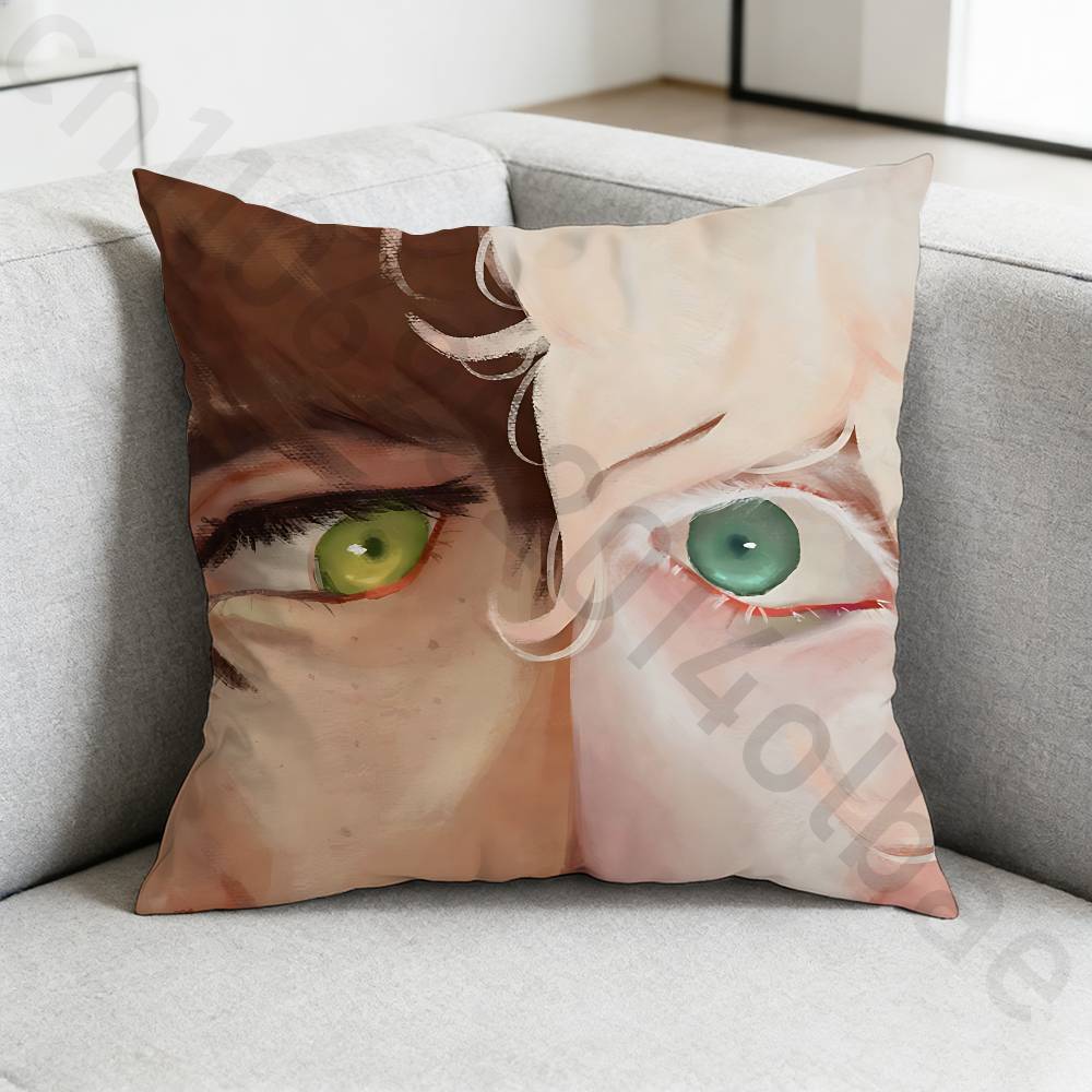 The Promise Of Hope Anime Pillowcase Casual Style Decoration Suitable for Home Decoration Excluding Pillow Core