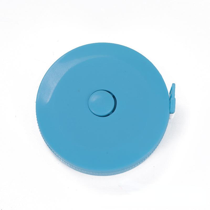 

Мягкая рулетка 60 дюймов/150 см, выдвижная, двусторонняя, из легированной стали, с механизмом блокировки, идеально подходит для шитья, пошива одежды, рукоделия и измерения тела светло-синий