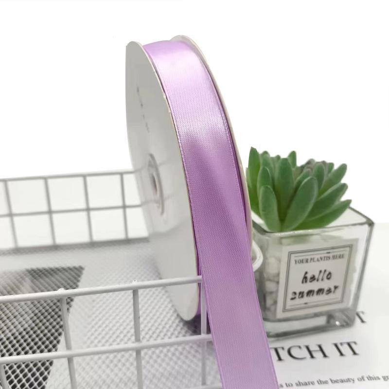"95-Yard Solid Color Ribbon for Gift Wrapping, Cake Decor, Clothing Accessories, and Flower/Fruit Packaging - 2 Cm Width"