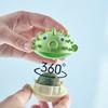 Catnip Ball Cat Toy Pufferfish Ball Rotatable Lick Toy Rubber Interactive Chew Toy Kitten Teething Ball for Indoor Cats Teeth Cleaning Entertainment
