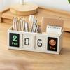 Countdown Desk Calendar Pen Holder