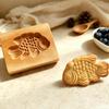 Wooden Gingerbread and Shortbread Cookie Mold Cutter