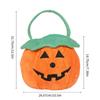 Halloween Pumpkin Candy Holder Plush Cloth Storage Pouches Christmas Party Treats Bag For Kids Candy Chocolate Storage