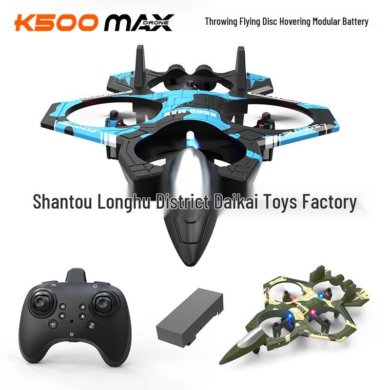 K500MAX Fighter Quadcopter: Stunt Roll & Hover Drone