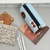 Desktop Storage Korean Style Pencil Case Lovely Cookie Pencil Pouch  Stationery Holder